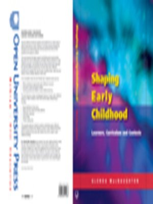 cover image of Shaping Early Childhood